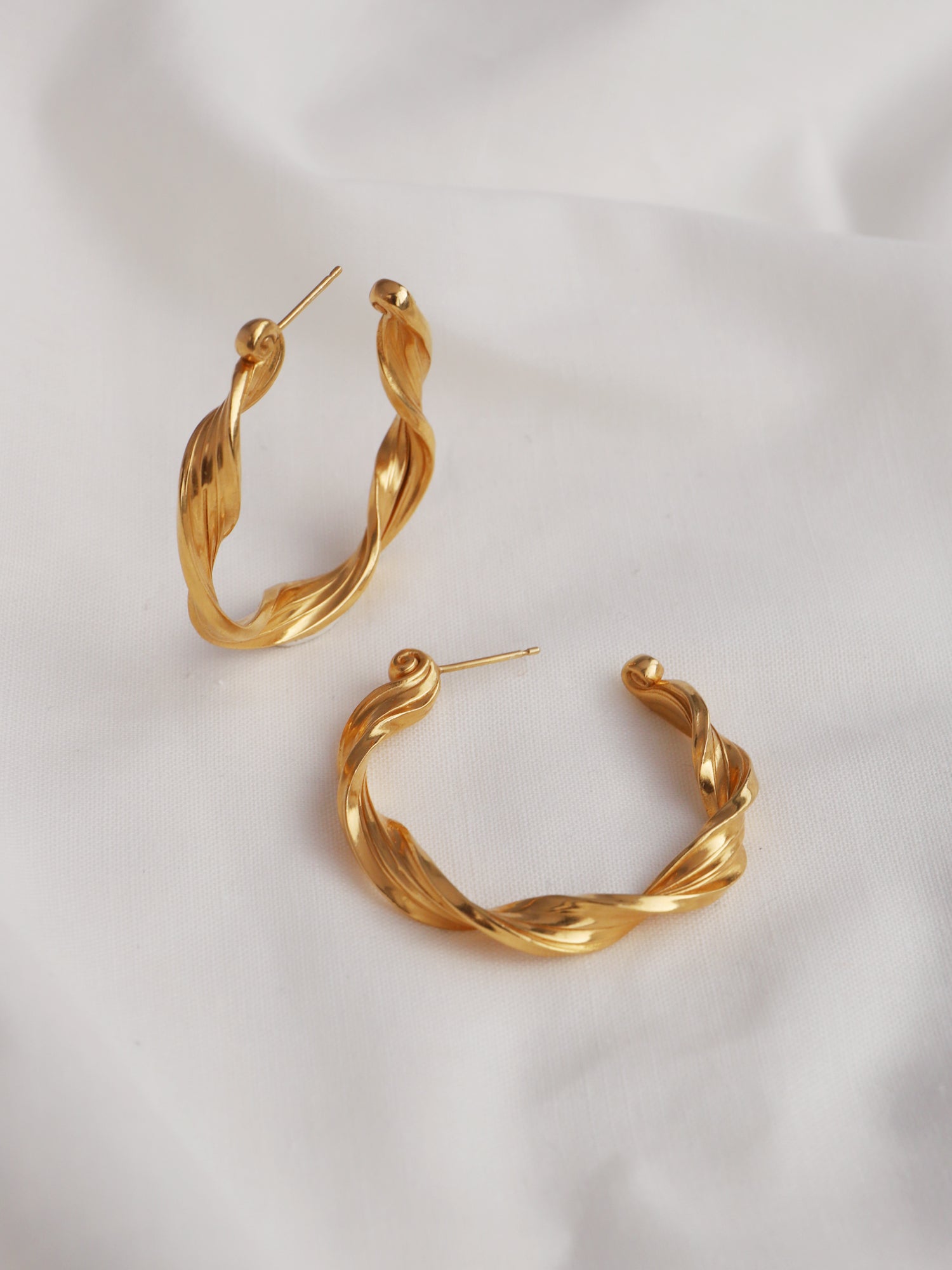 By the Sea Hoops - Gold