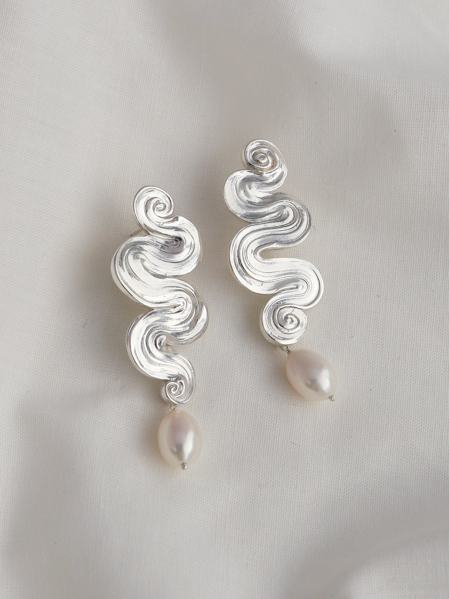 Cabaret Earrings - Silver