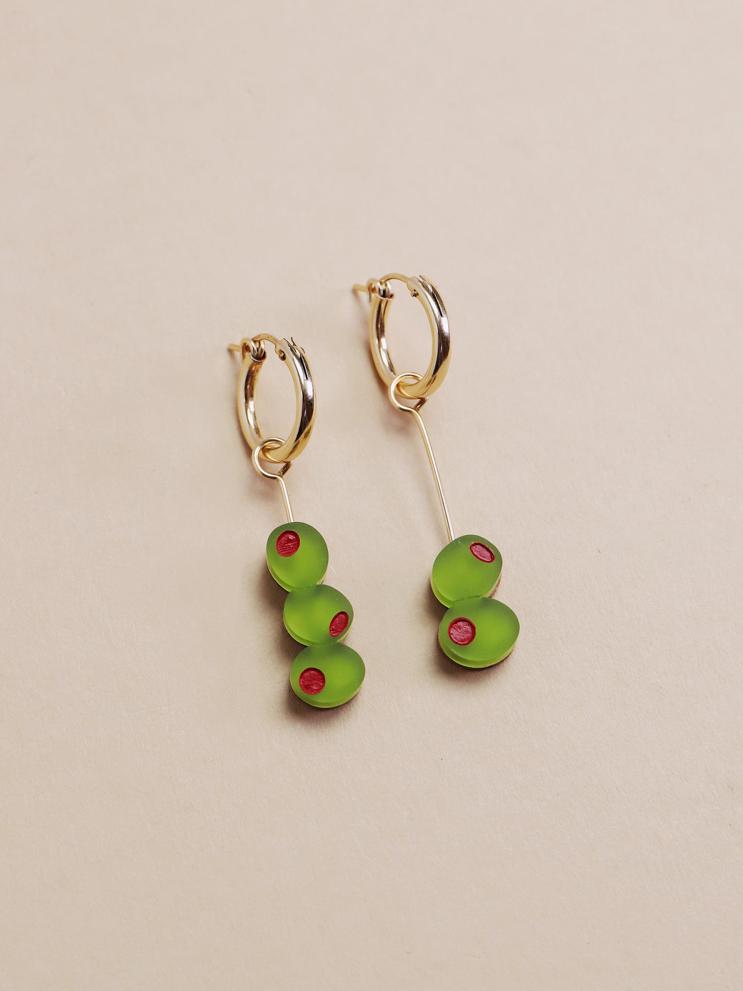 Cocktail Olive Hoops