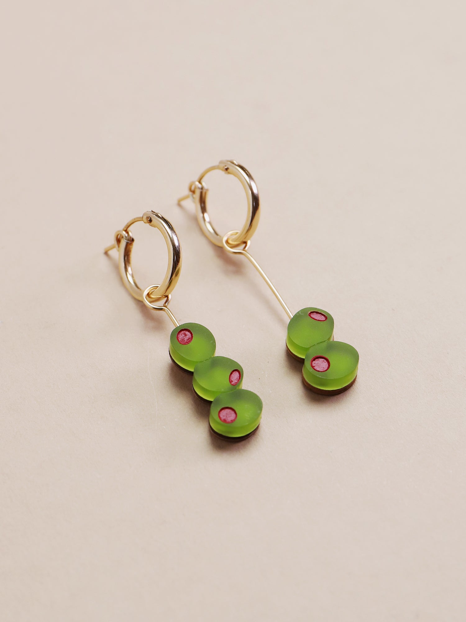 Cocktail Olive Hoops