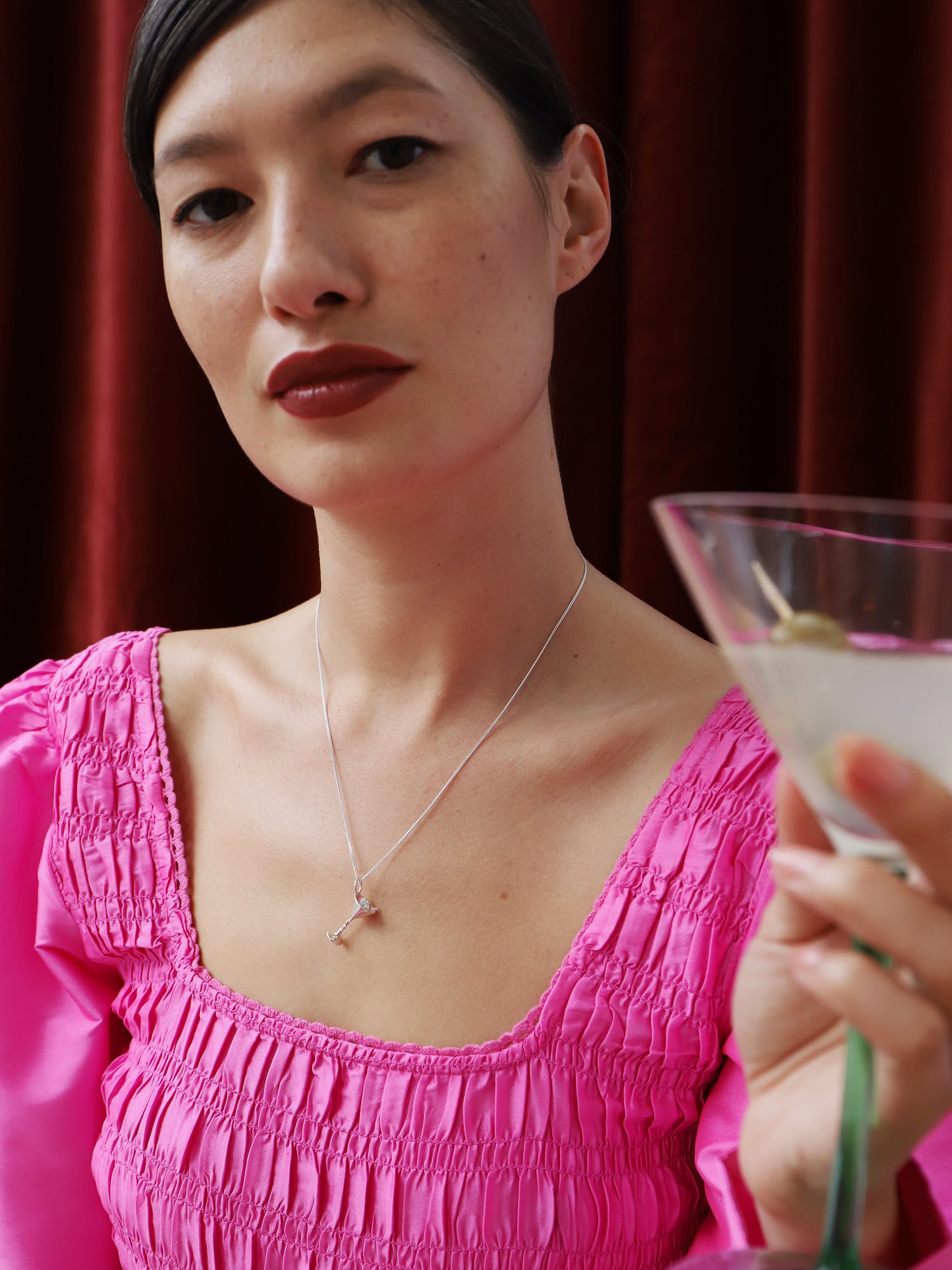 Dirty Martini Necklace