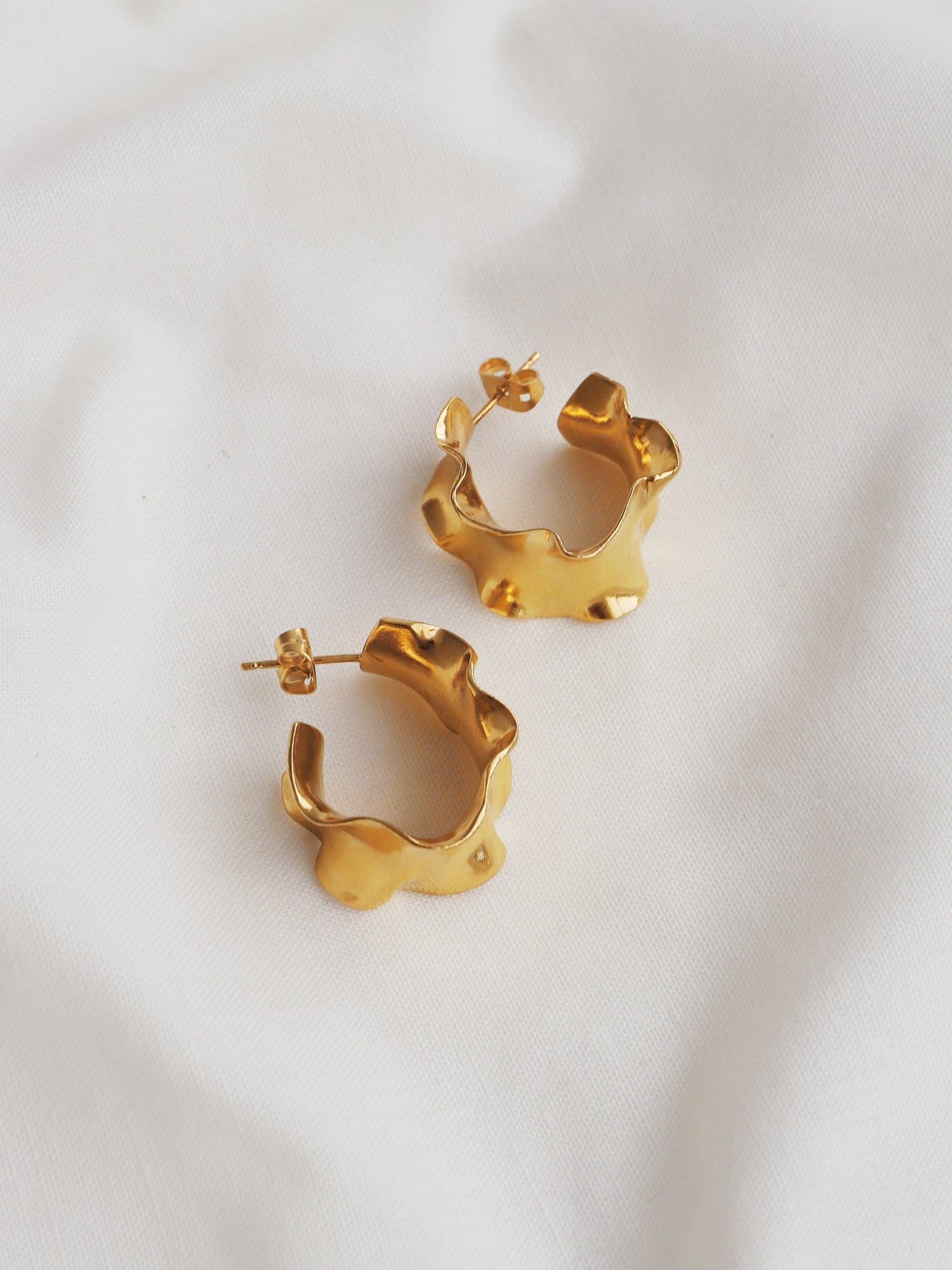 Iris Hoops Mini - Gold