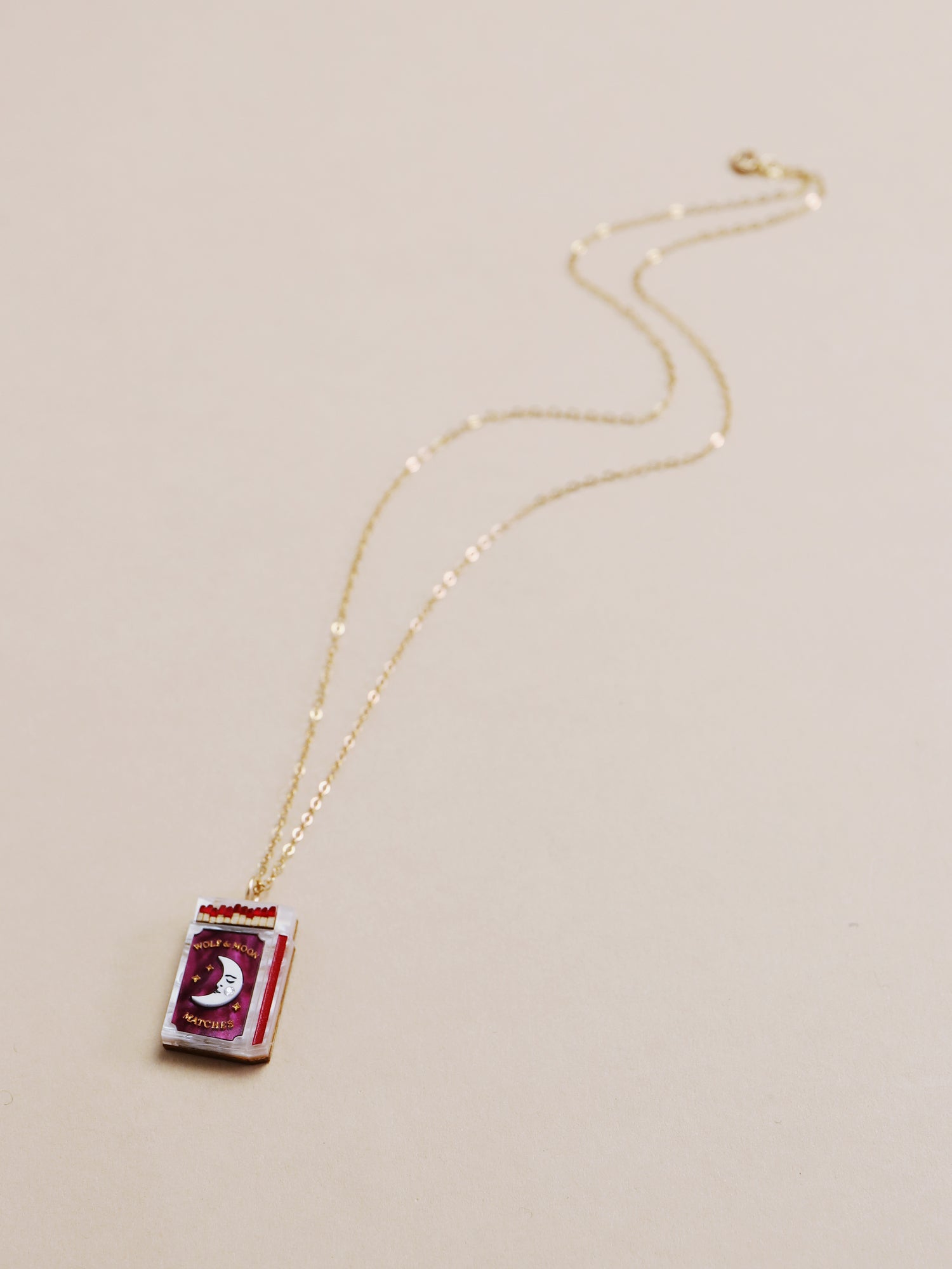 Matchbox Necklace