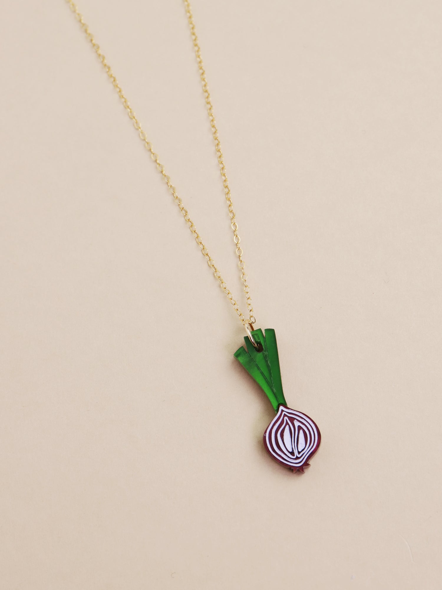 Red Onion Necklace