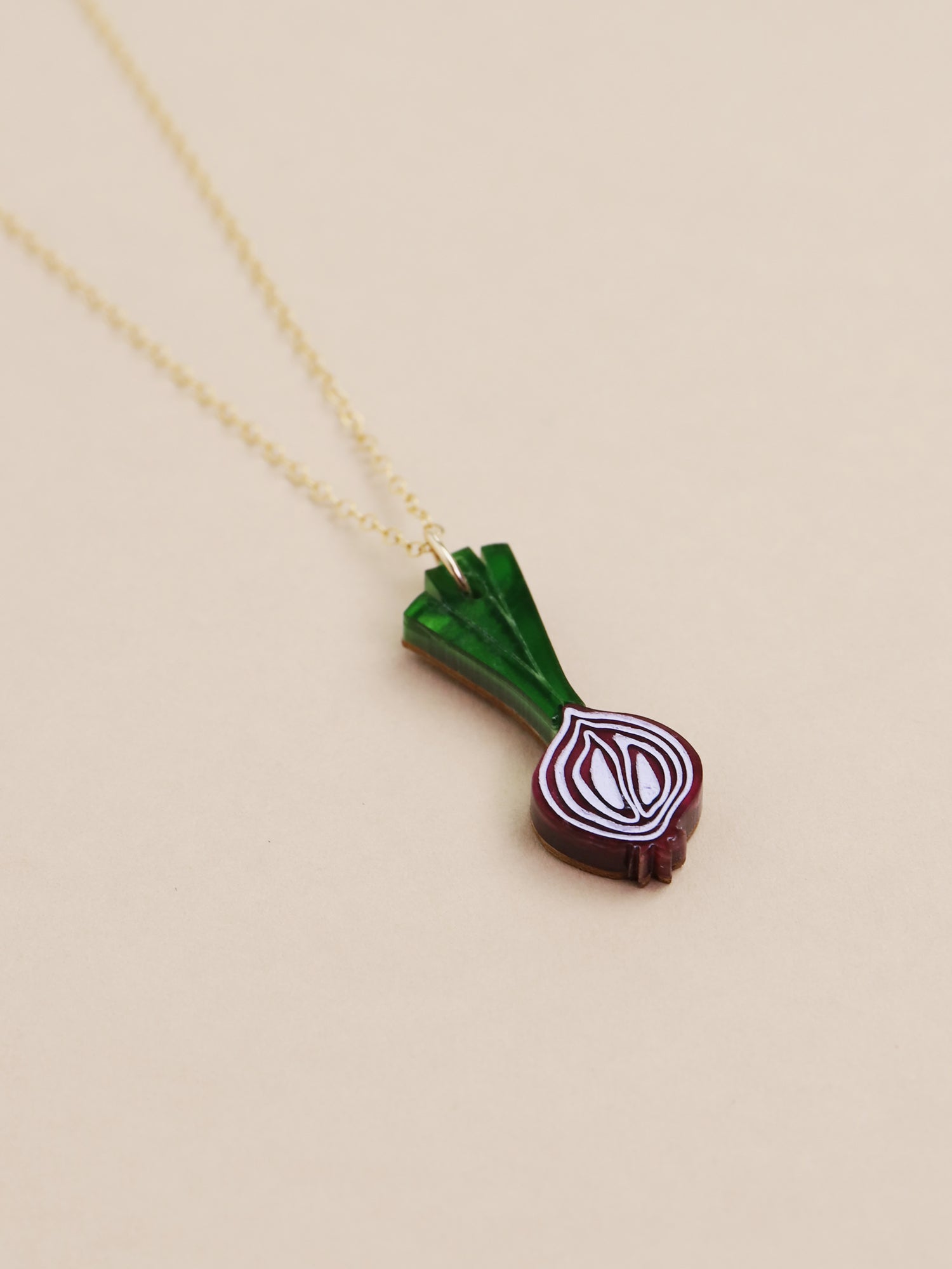 Red Onion Necklace