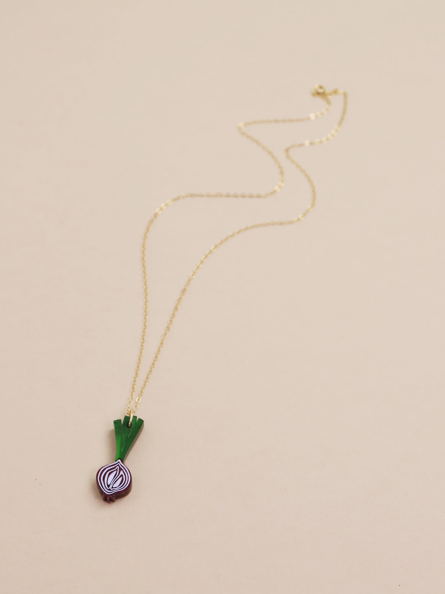 Red Onion Necklace