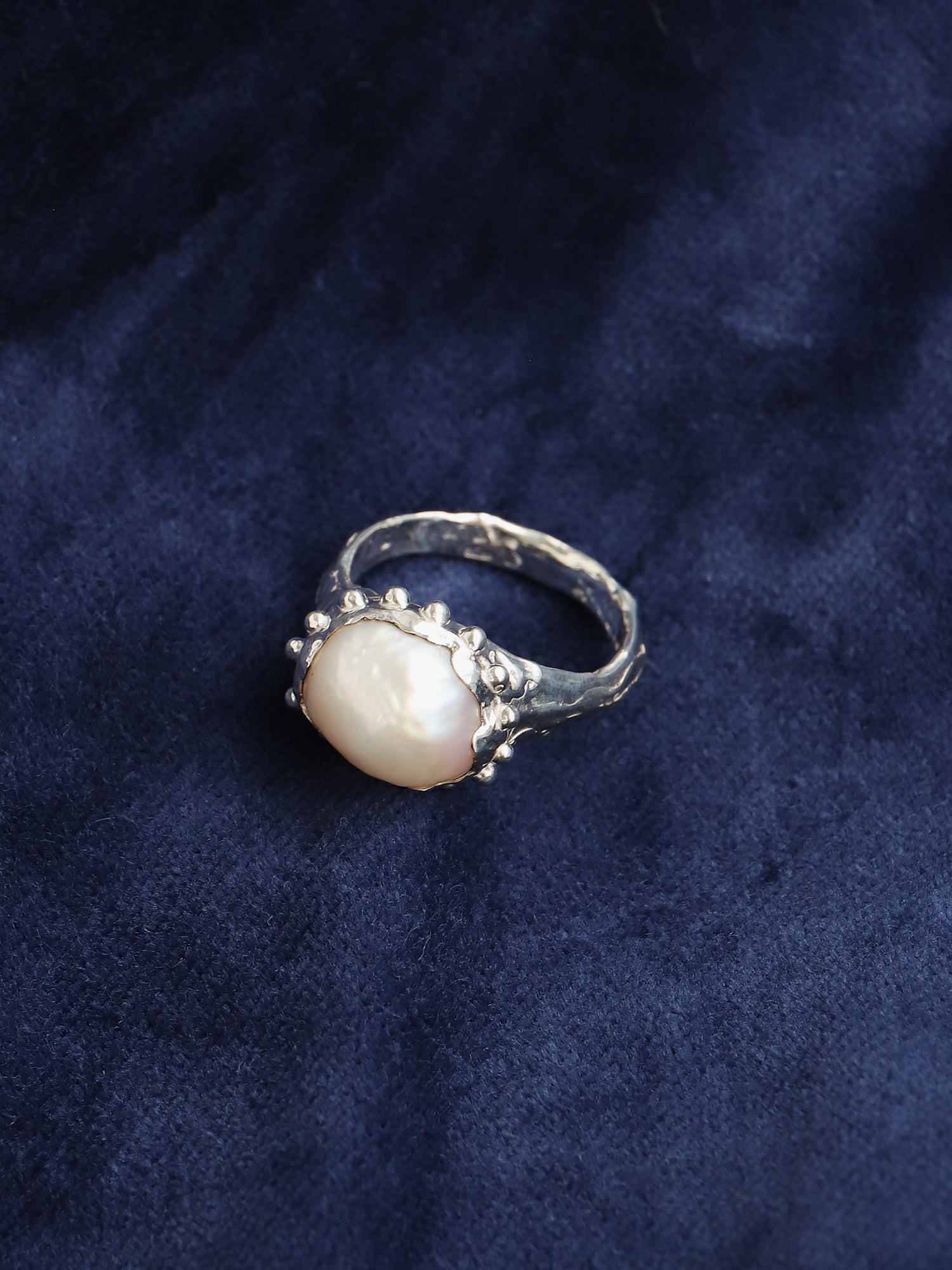 Selkie Pearl Ring No.6 - Size M