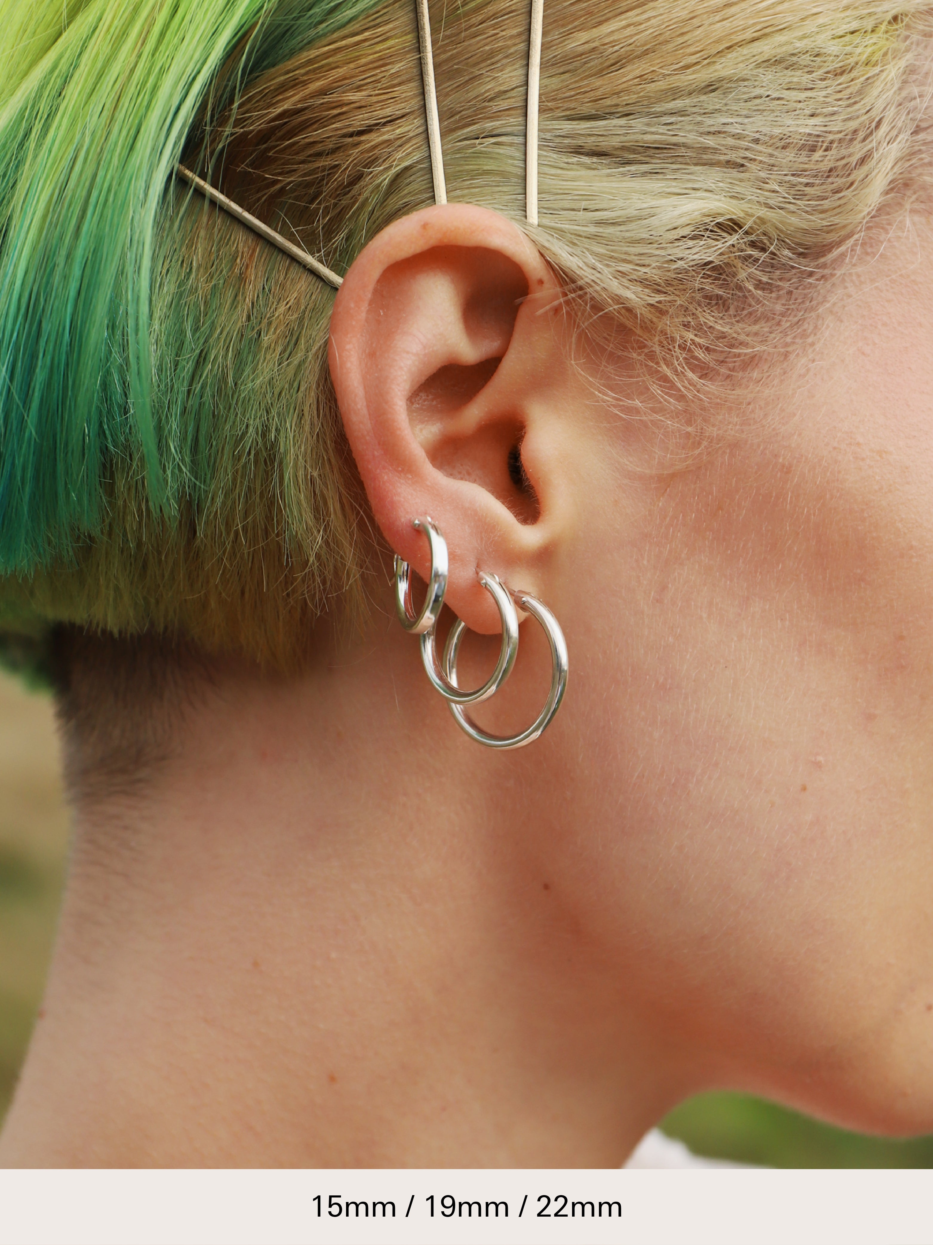 Large Sterling Silver Saddle Hoop Earrings, Southwest Contemporary Silversmith Jewelry, Unique sold Hoops