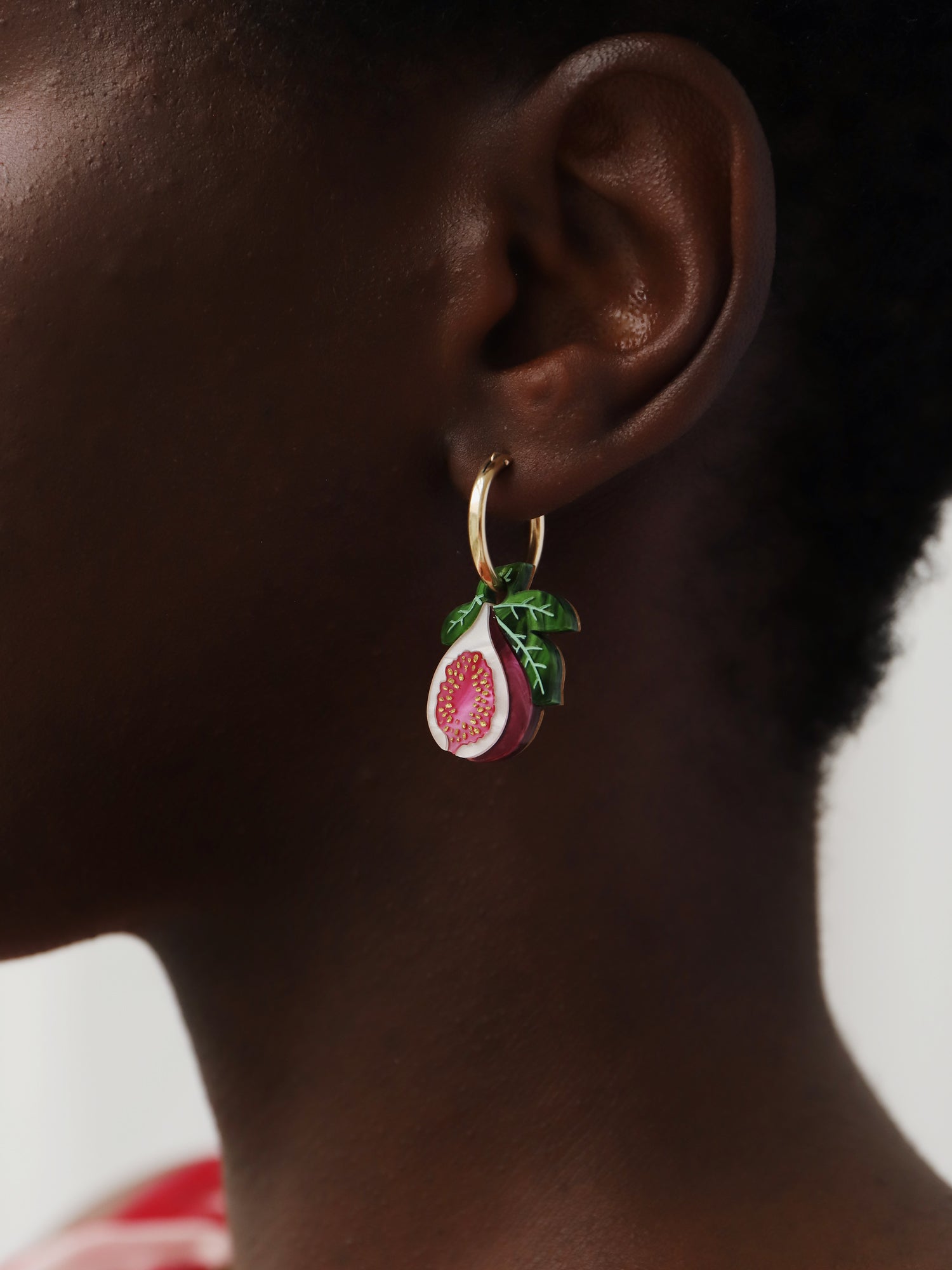 Pomegranate & Fig Hoops