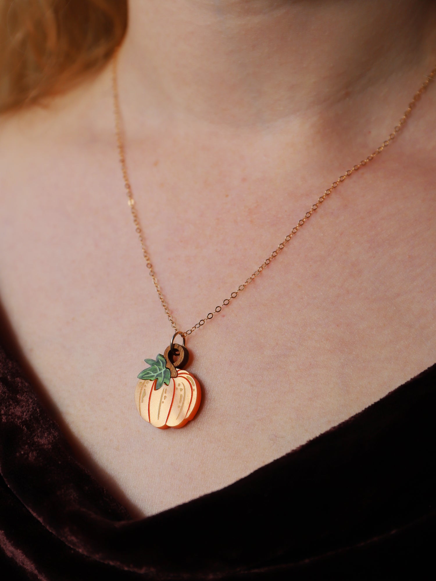 Pumpkin Necklace - Limited Edition