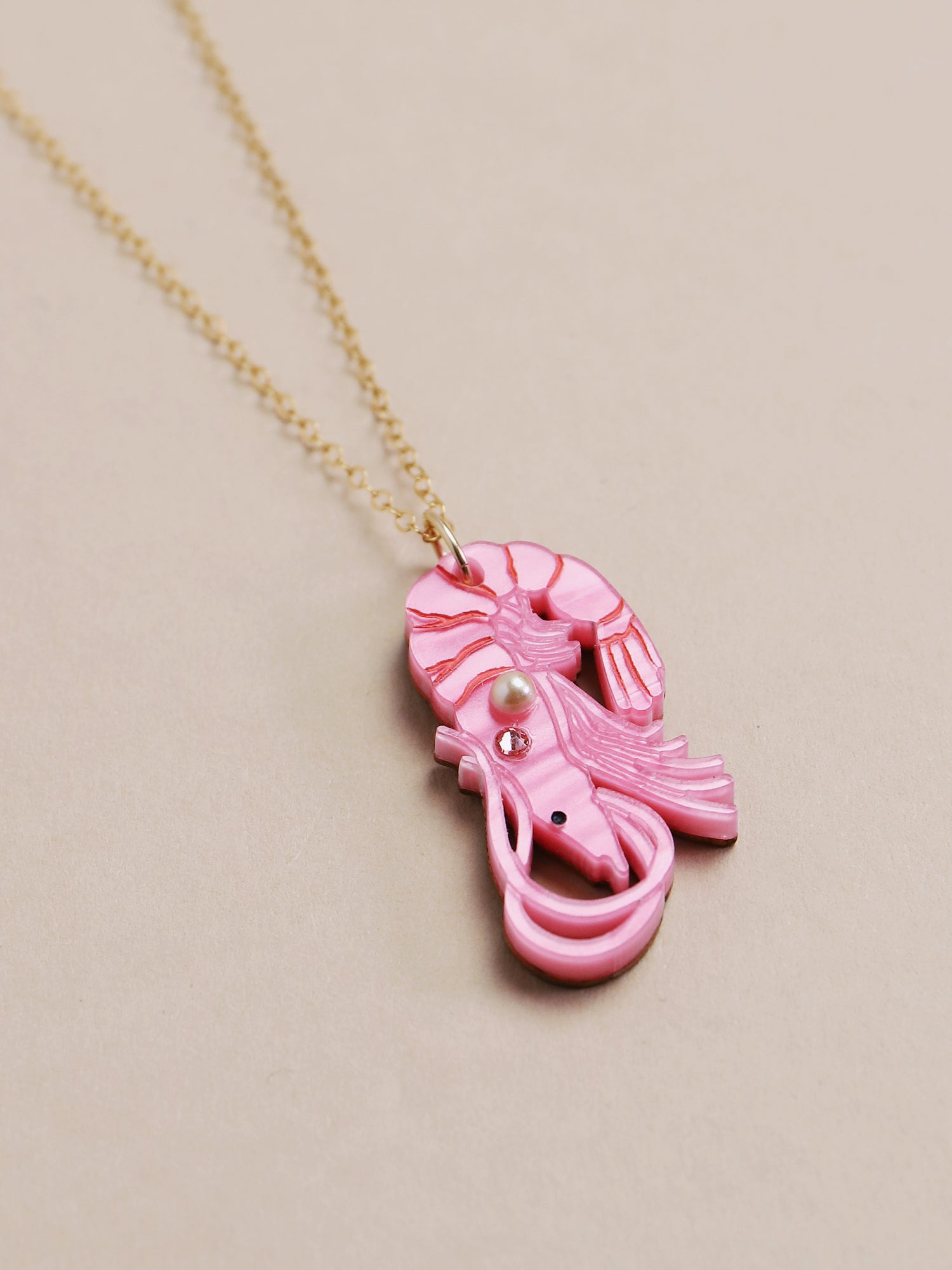 Shrimp Necklace