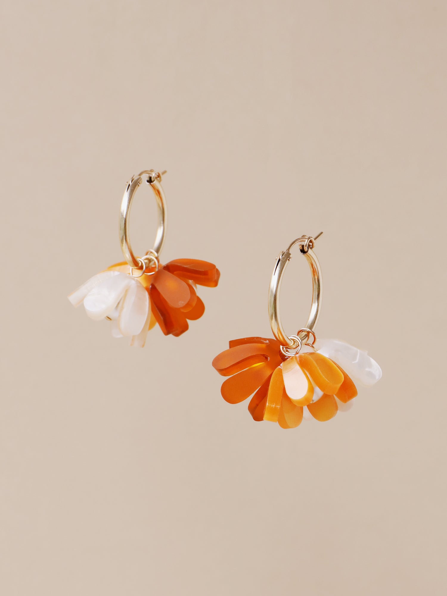 Lucite Interchangeable Hoop Clip hot Earring