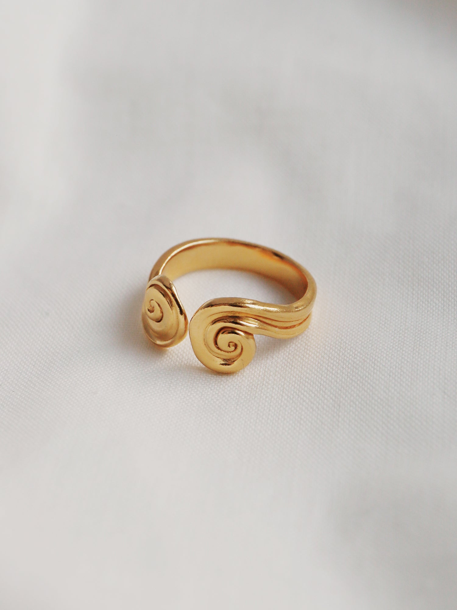 Whirlpool Ring - Gold